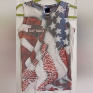 Harley-Davidson American Flag Shirt